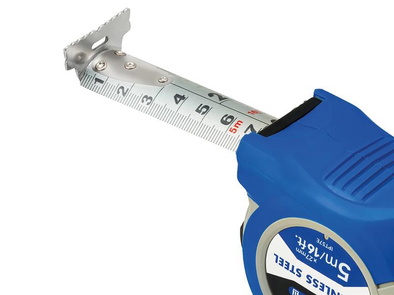 Stainless Steel PowerBlade™ Pocket Tape 5m/16ft (Width 27mm)                    
