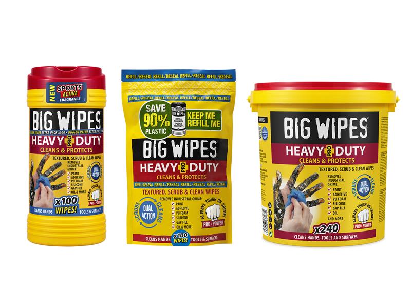 Heavy-Duty PRO+ Wipes