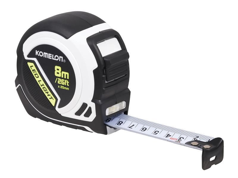 LED LIGHT Tape Measure 8m/26ft (Width 25mm)                                     