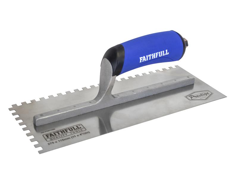 Prestige Notched Trowel 275 x 115mm (11 x 4.1/2in) 6mm Notch                    