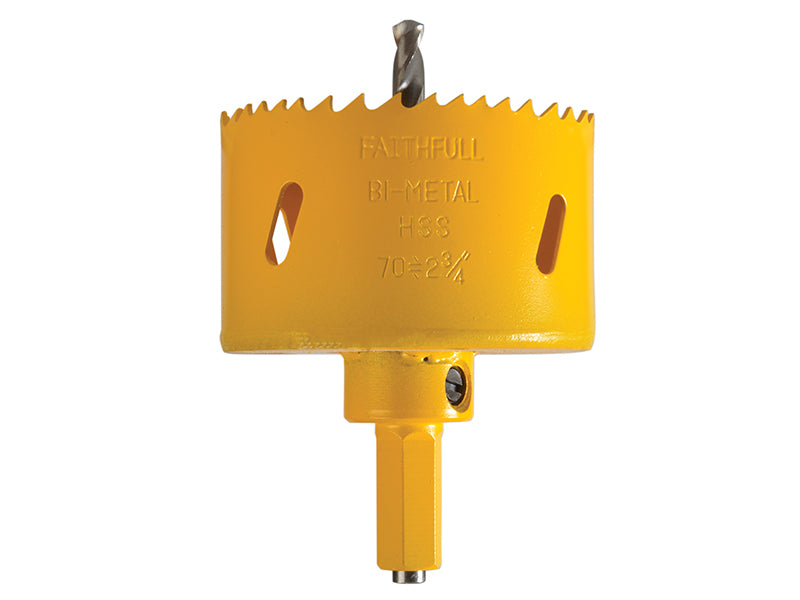 Soffit Cutter Holesaw 70mm One Piece                                            