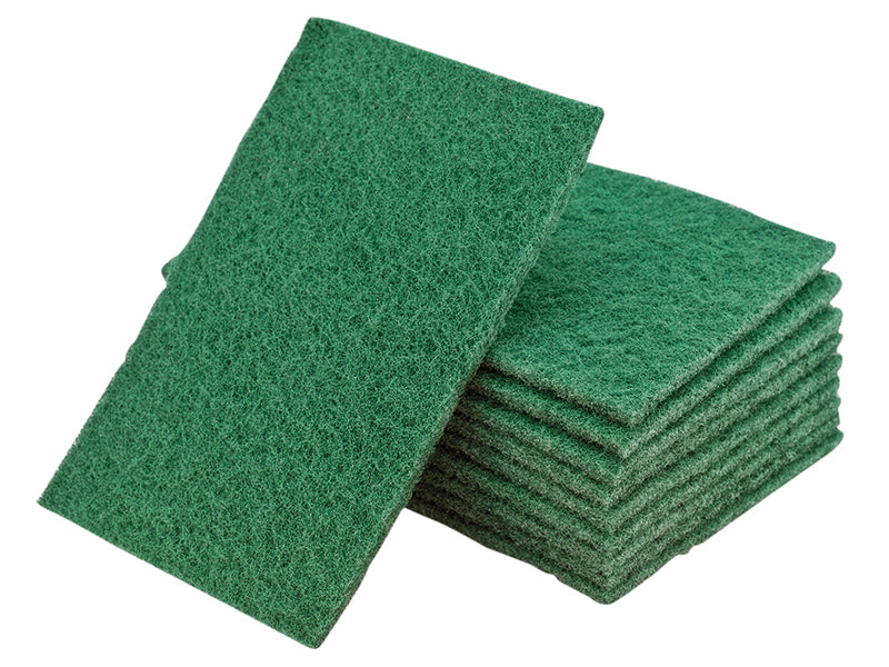 Hand Pads Green Medium 230 x 150mm (Pack 10)                                    