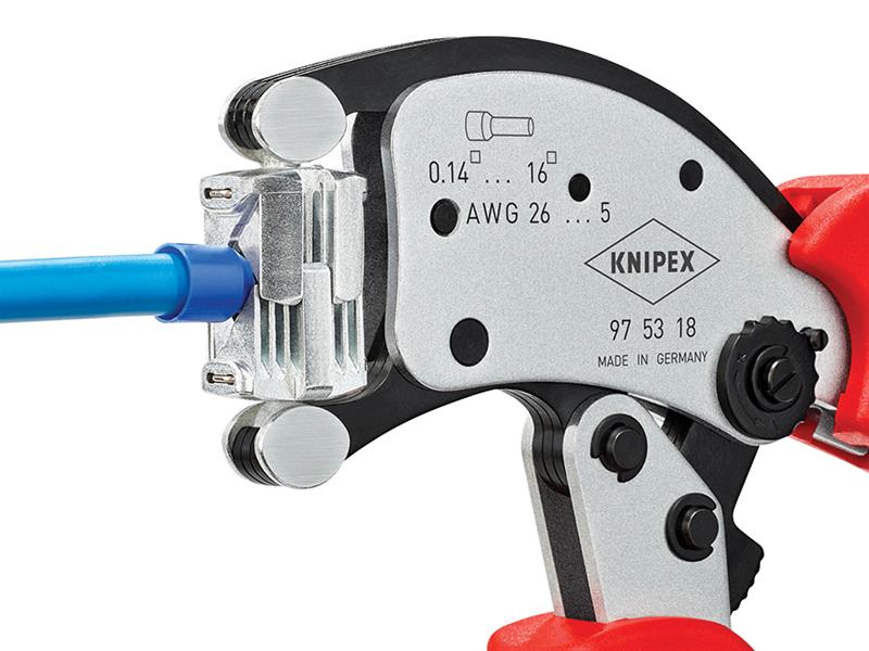 97 53 18 Twistor16® Self-Adjusting Crimping Pliers 200mm                        