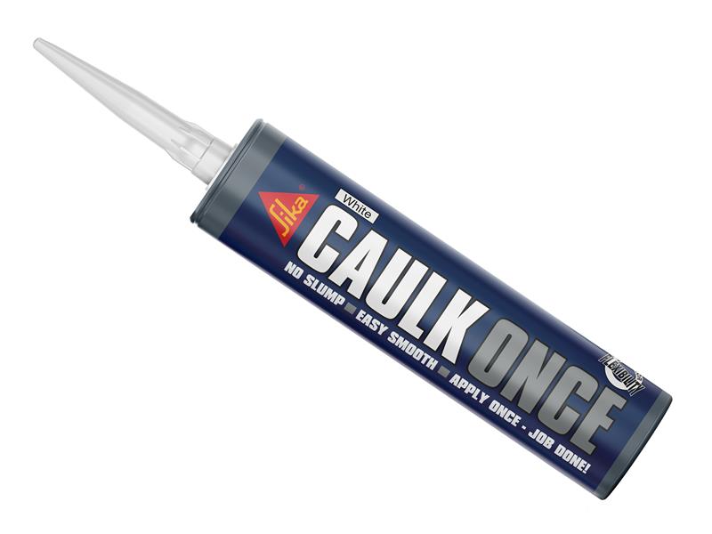 Caulk Once White 295ml                                                          