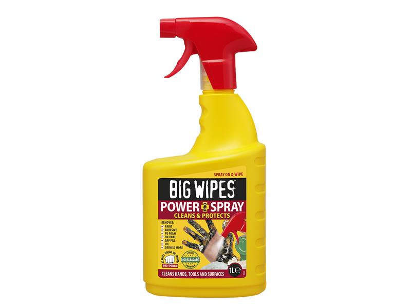 Big Wipes Power Spray PRO+ Cleaning Formula 1 Litre Bottle                      