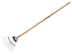 Stainless Steel Garden Life Lawn Rake, FSC®                                     