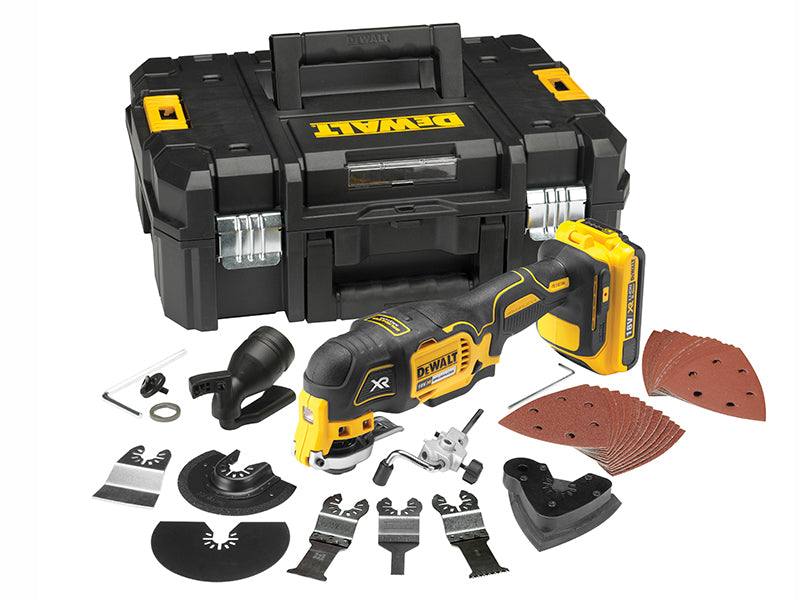 DCS355D1 XR Brushless Oscillating Multi-Tool 18V 1 x 2.0Ah Li-ion               