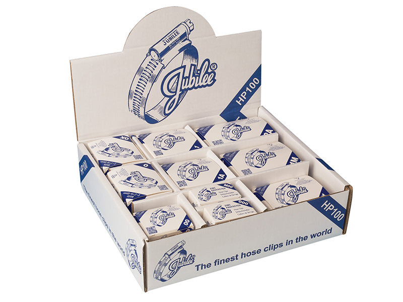 HP100 Handy Pack Assorted 100 Clips (Mild Steel)                                