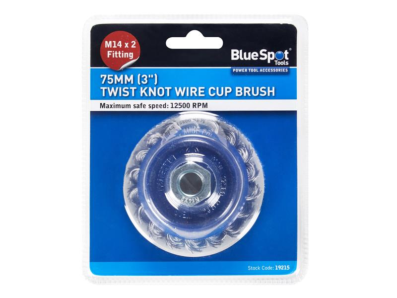Twist Knot Cup Brush 75mm M14 X 2                                               