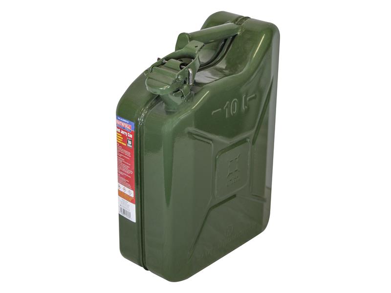 Green Steel Jerry Can 10 litre                                                  