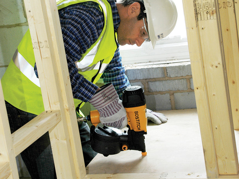 N66C-2-E Pneumatic Coil Nailer Variable Depth Control                           