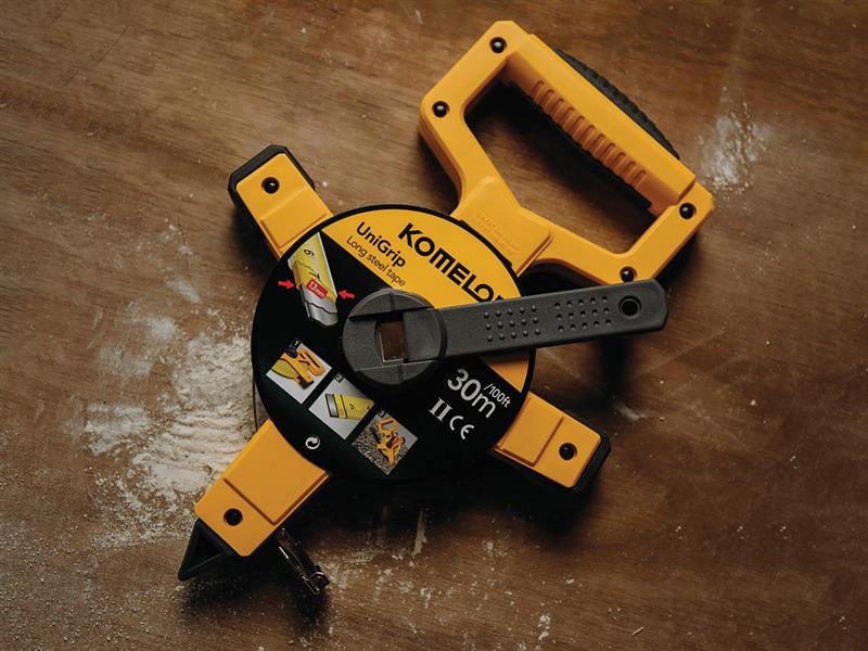 Unigrip Long Steel Tape 30m/100ft (Width 13mm)                                  