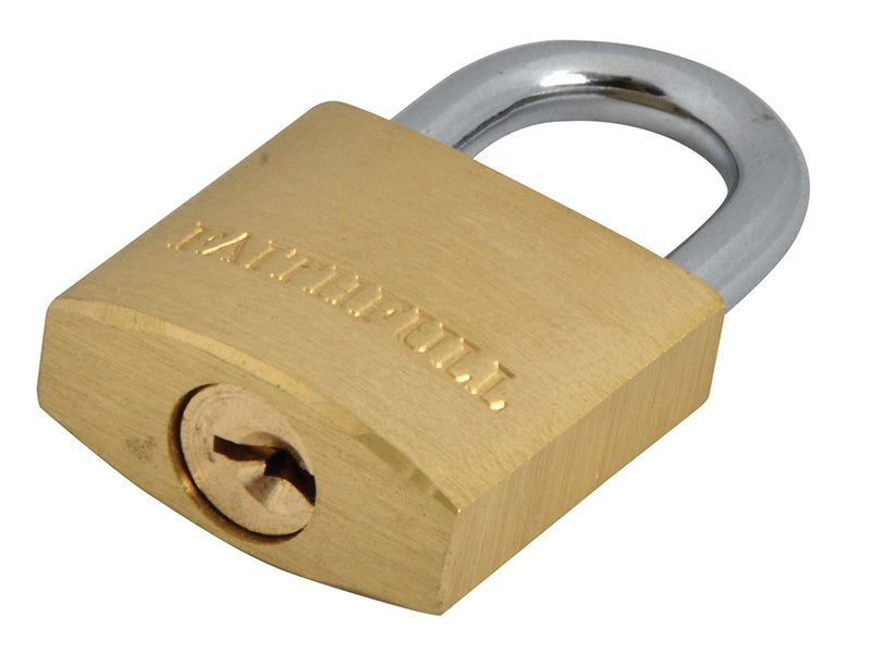 Brass Padlock 25mm 3 Keys                                                       