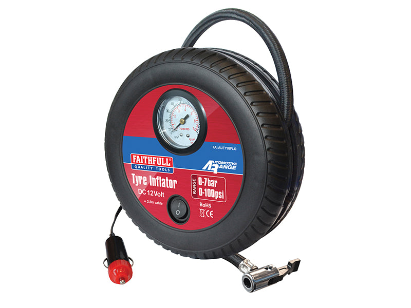 Low Volume Tyre Inflator 12V                                                    