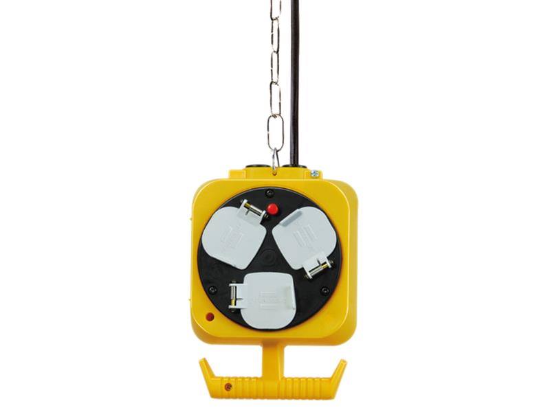 Hanging Extension Cable 240V 13A 6-Socket 5m                                    