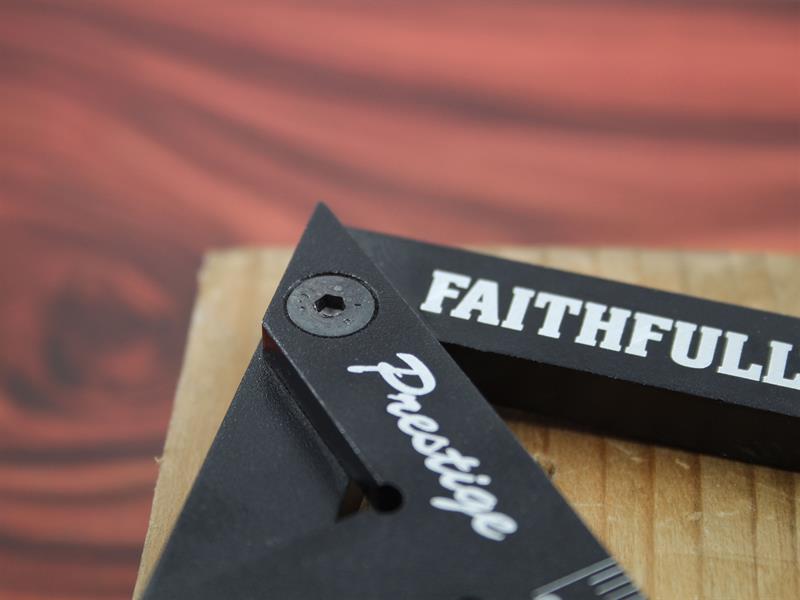 Prestige Centre Finder Gauge Black Aluminium 100mm                              