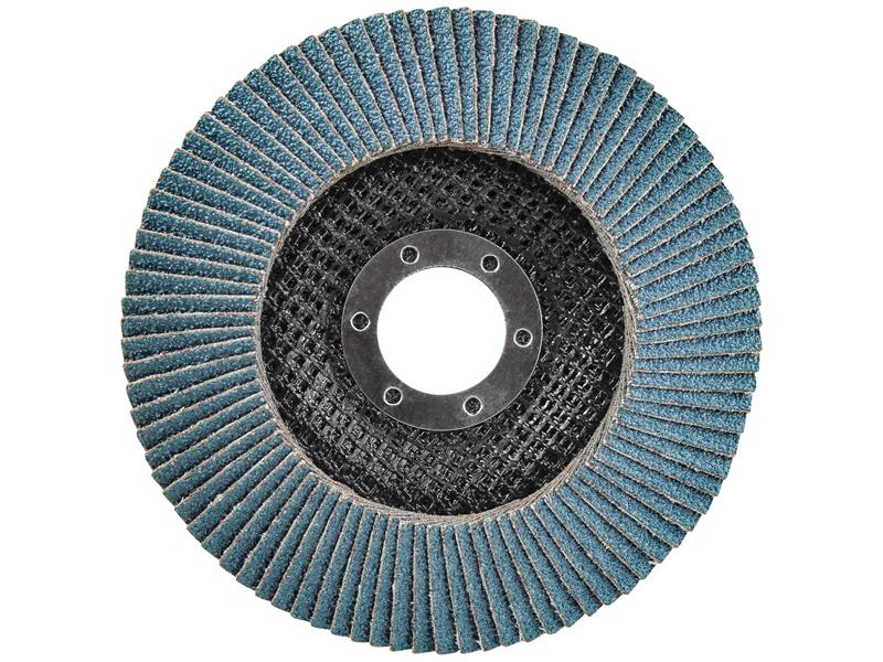 Zirconia Abrasive Jumbo Flap Disc 115 x 22mm 120 Grit                           