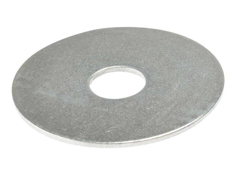 Flat Mudguard Washers ZP M8 x 50mm Bag 10                                       