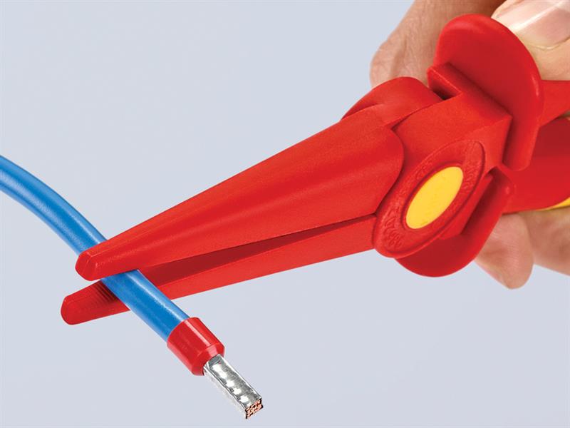 98 62 02 Long Nose Plastic Insulated Pliers 220mm                               