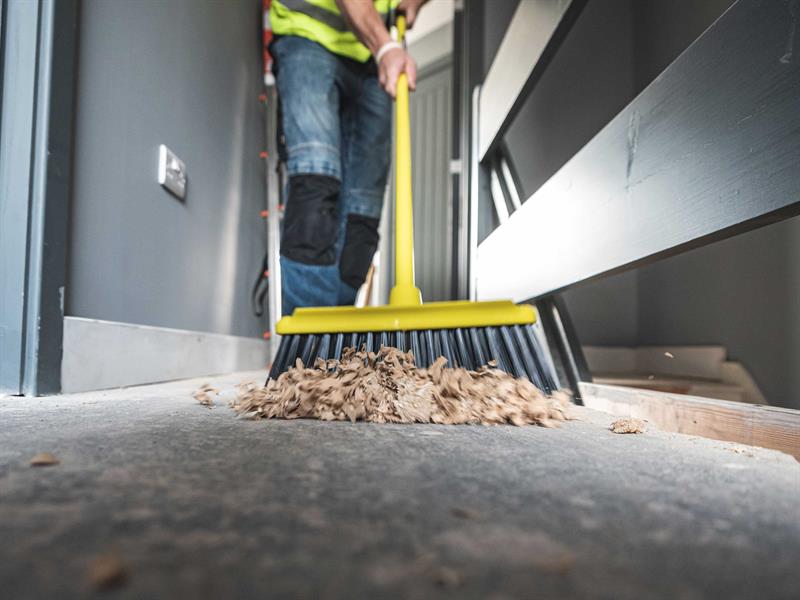 Complete Soft Bristle Gorilla Broom® Yellow 30cm                                