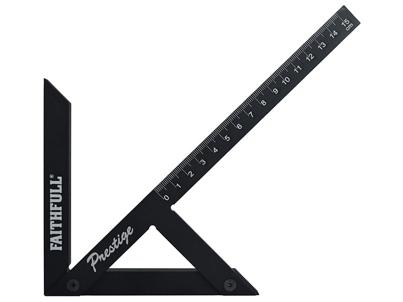 Prestige Centre Finder Gauge Black Aluminium 150mm                              