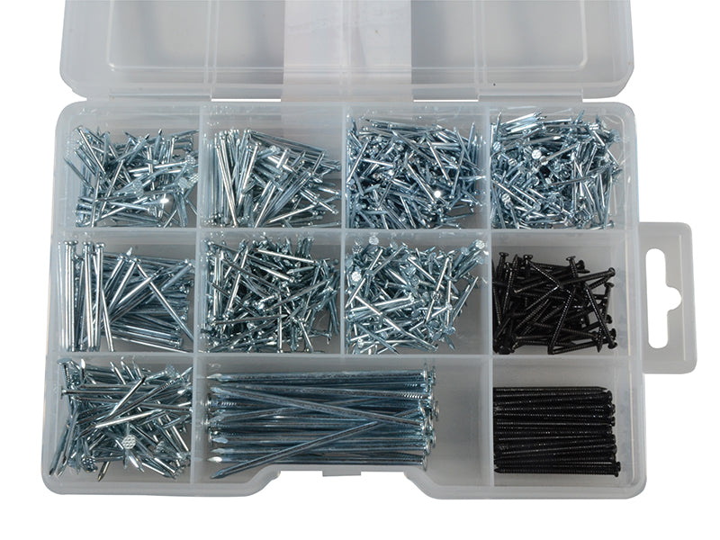 Assorted Nail Kit ForgePack Kit, 1200 Piece                                     