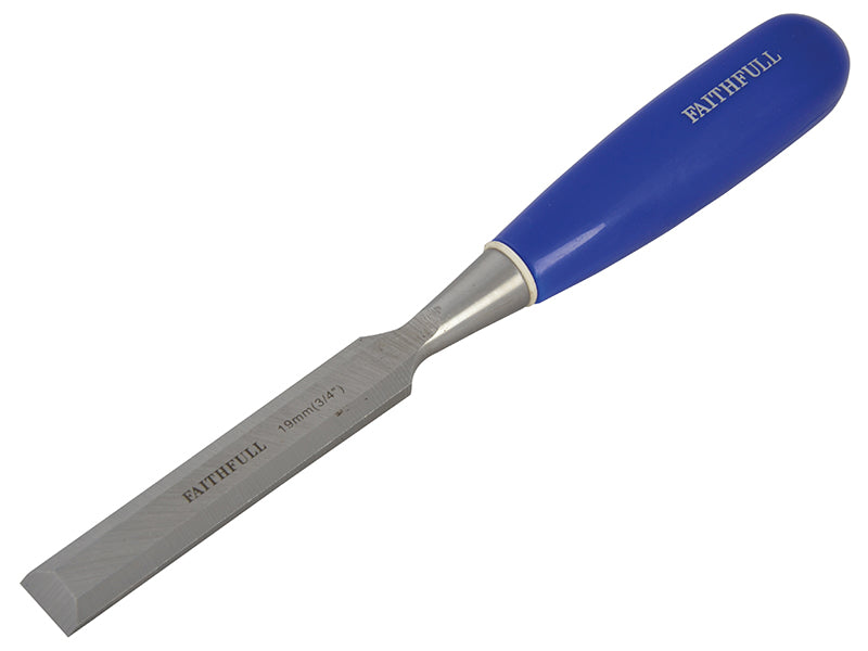 Bevel Edge Chisel Blue Grip 19mm (3/4in)                                        