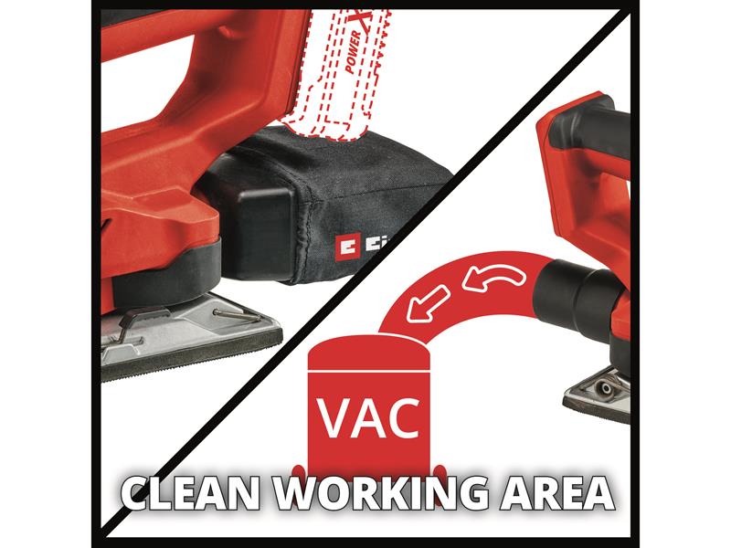 TE-OS 18/230 Li Solo Power X-Change Orbital Sander 18V Bare Unit                