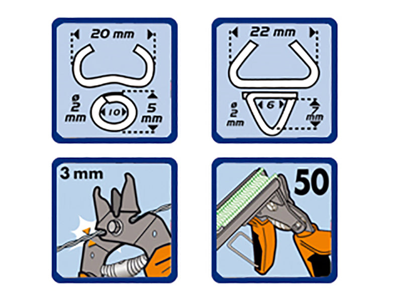 Top Grafer 20/22 Hog Ring Pliers With Magazine                                  