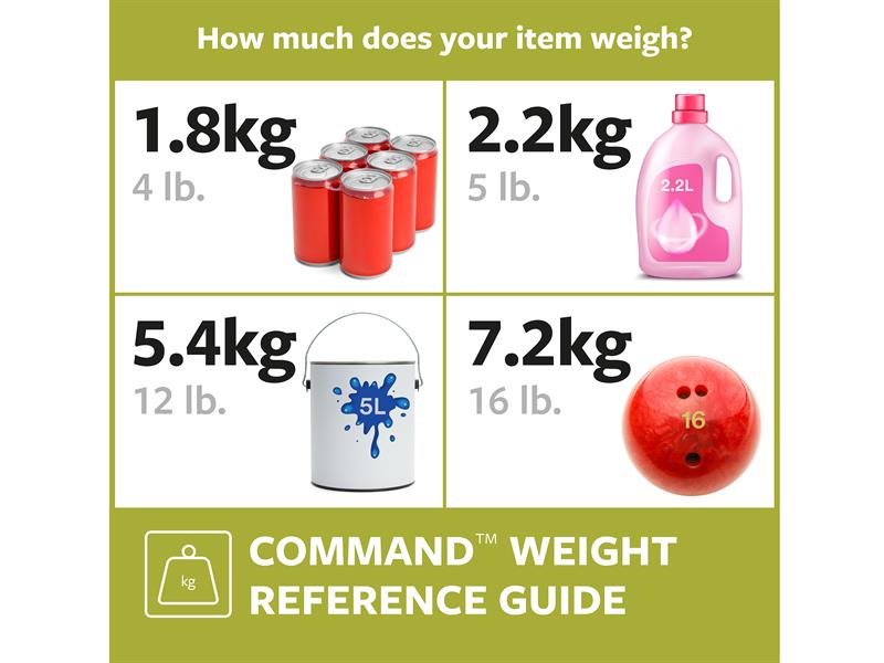 Picture Hanging Strips, Small (Pack 4)                                          