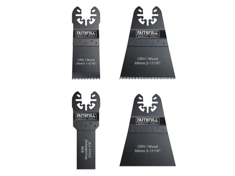 Multi-Function Tool Blade Set, 12 Piece                                         