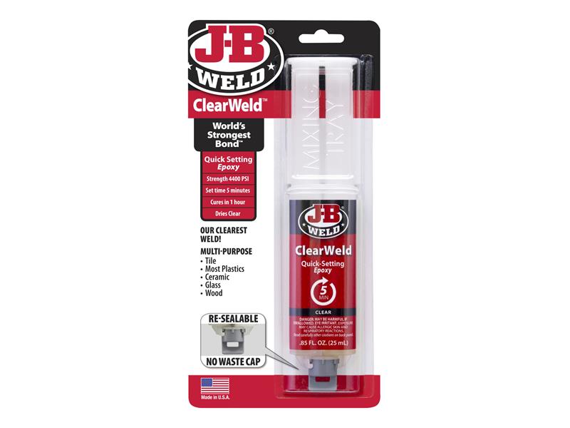 ClearWeld™ Epoxy Syringe 25ml                                                   