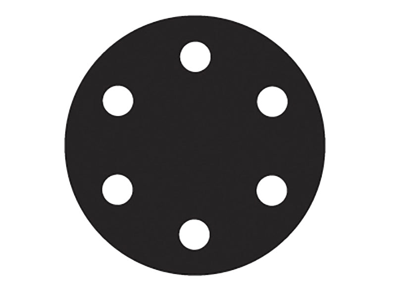 Hook & Loop Sanding Disc 150mm Medium 80G (Pack 6)                              