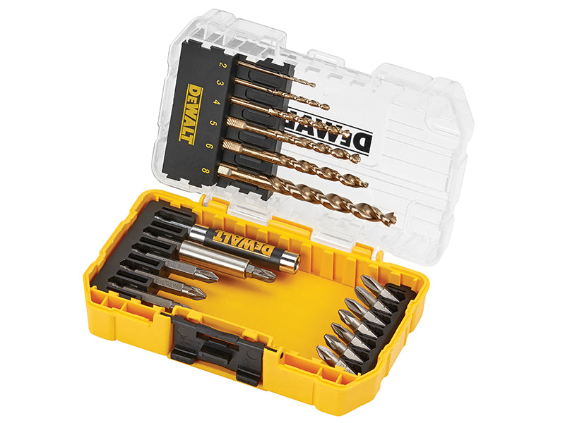 DT70711 Extreme 2 Metal Drill Drive Set, 19 Piece                               